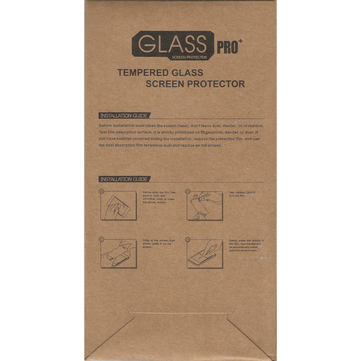 Glass Pro - Tempered Glass Screen Protector