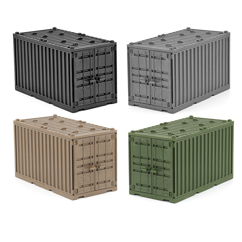 Small Particle Assembled Building Blocks Container Parts Package