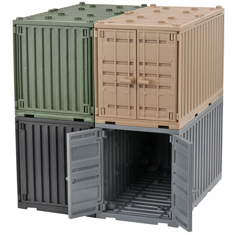 Small Particle Assembled Building Blocks Container Parts Package