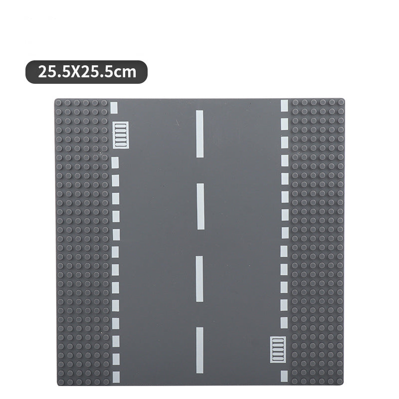 Is Inserted Into The Road Bottom Plate Building Blocks